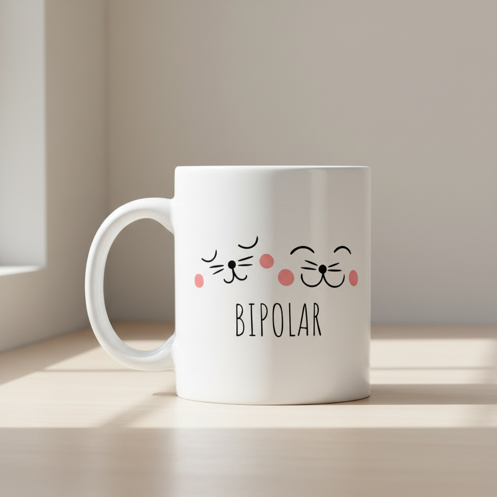 Bipolar Cat - Tasse