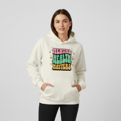 Mental Health Matters in Sweet colors - Unisex Oversized Hoodie