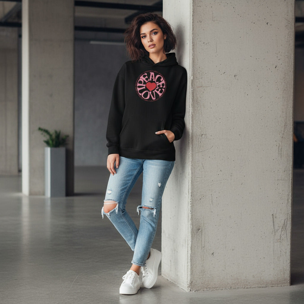 Peace Love Yourself  Unisex - Unisex  Oversized Hoodie