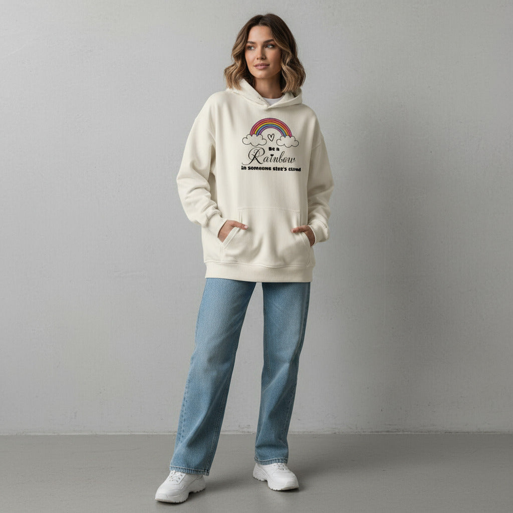Be a Rainbow - Unisex Oversized Hoodie