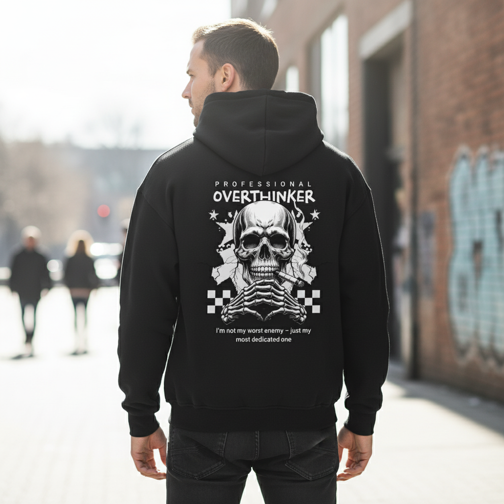 Me -  Most dedicated Enemy - Unisex Oversized Hoodie