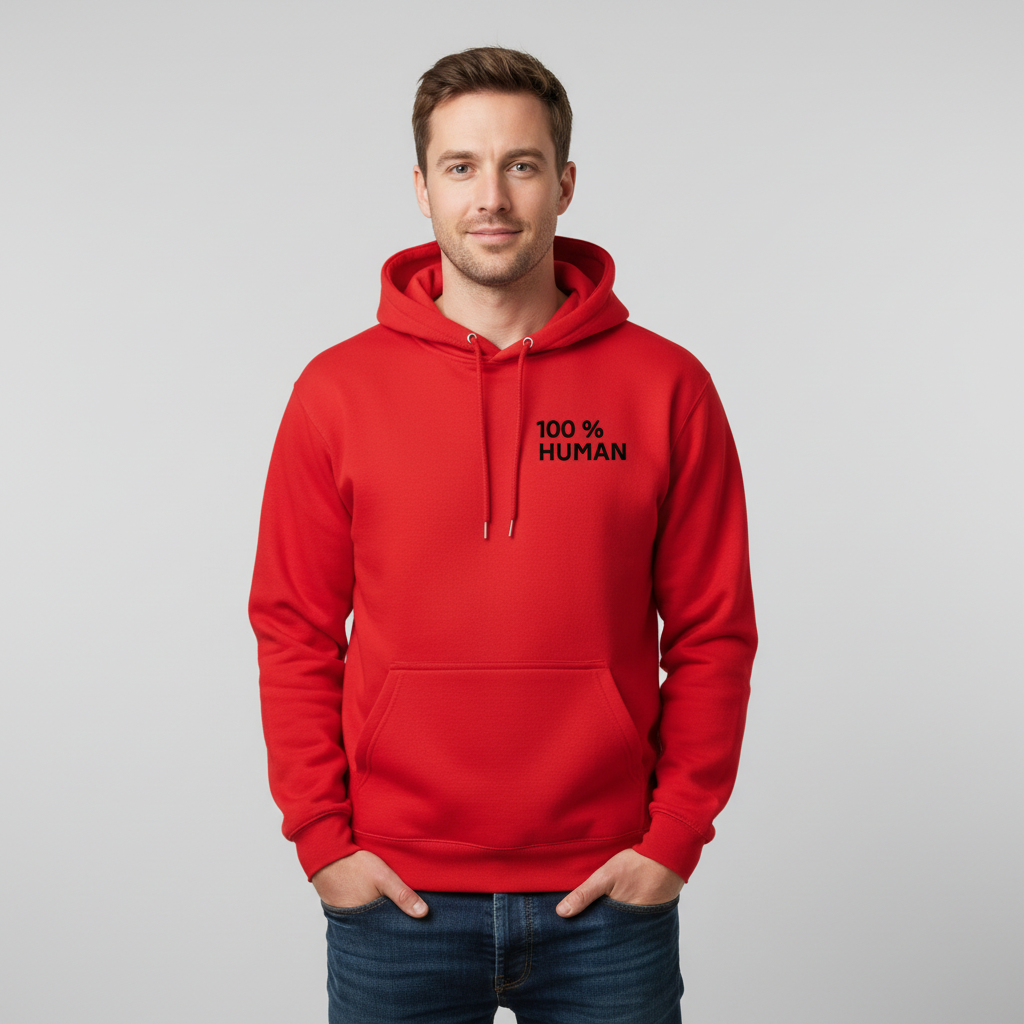 100 % Human - Unisex Premium Hoodie