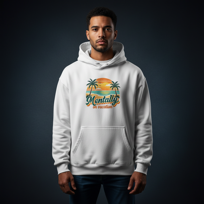 Mentally on vacation - Unisex Oversized Hoodie